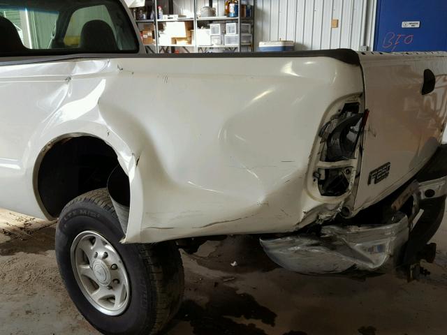 1FTNF20F72EA61226 - 2002 FORD F250 SUPER WHITE photo 9