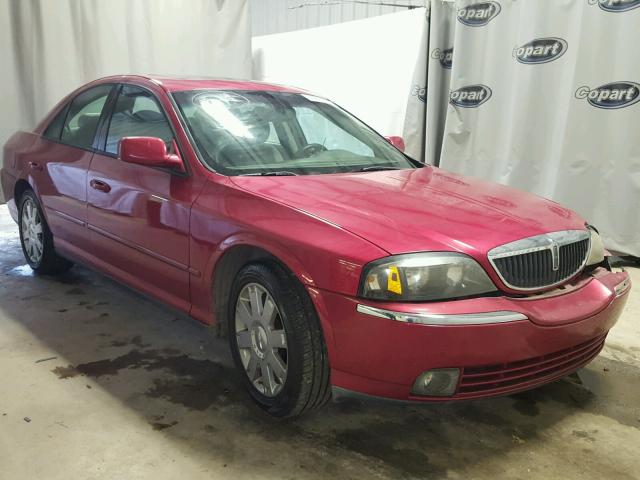 1LNHM87A64Y684124 - 2004 LINCOLN LS RED photo 1