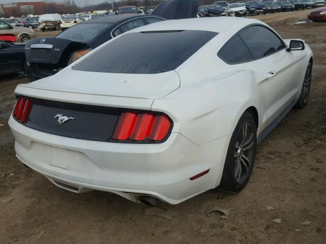 1FA6P8TH4H5213043 - 2017 FORD MUSTANG WHITE photo 4