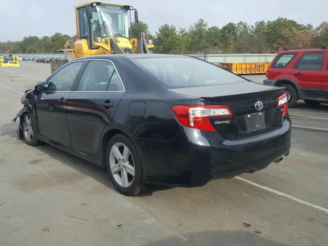 4T1BF1FK5DU211274 - 2013 TOYOTA CAMRY L BLACK photo 3