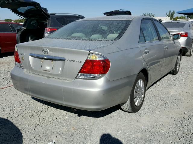 4T1BE32K16U743662 - 2006 TOYOTA CAMRY LE GRAY photo 4