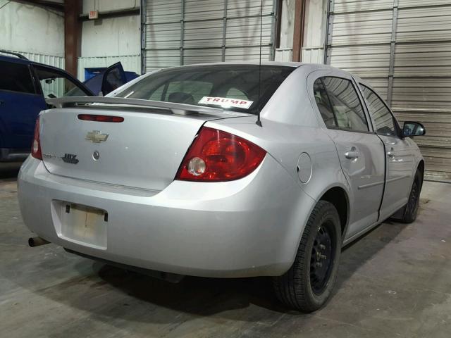 1G1AD5F55A7136120 - 2010 CHEVROLET COBALT 1LT SILVER photo 4