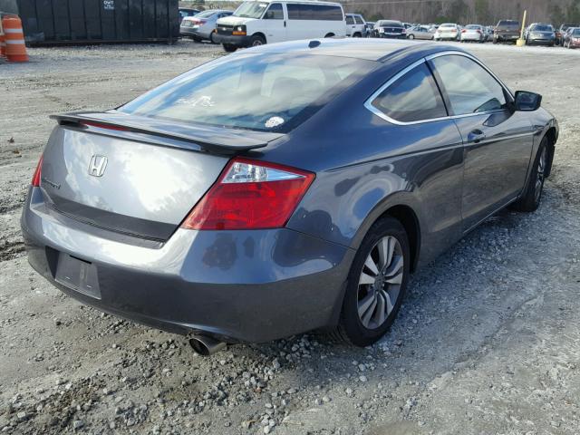 1HGCS12868A009597 - 2008 HONDA ACCORD EXL CHARCOAL photo 4