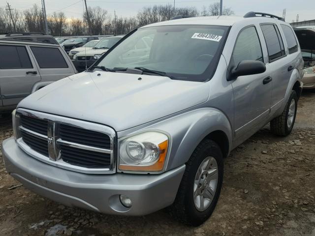 1D4HB48N85F549649 - 2005 DODGE DURANGO SL SILVER photo 2