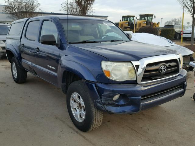 3TMJU62N97M031646 - 2007 TOYOTA TACOMA DOU BLUE photo 1