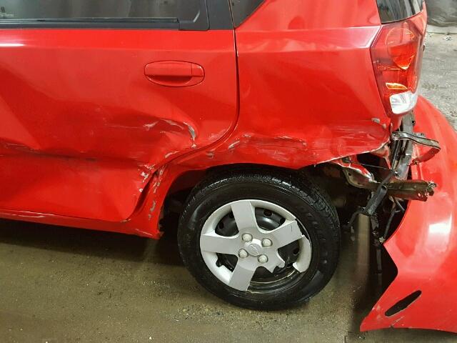 KL1TD62695B440579 - 2005 CHEVROLET AVEO BASE Kırmızı fotoğraf 9