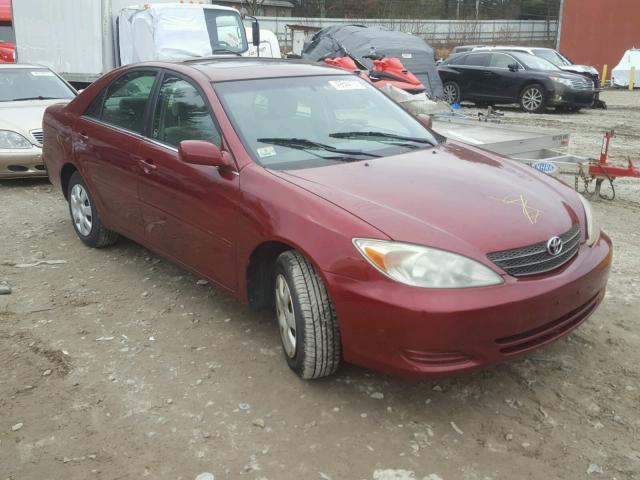 4T1BE32KX4U265528 - 2004 TOYOTA CAMRY LE RED photo 1