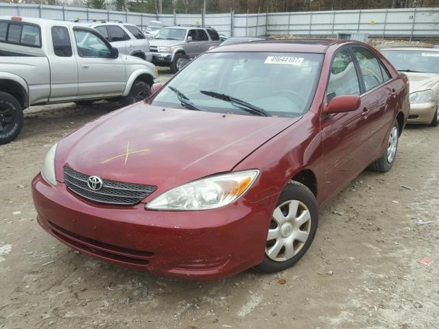 4T1BE32KX4U265528 - 2004 TOYOTA CAMRY LE RED photo 9