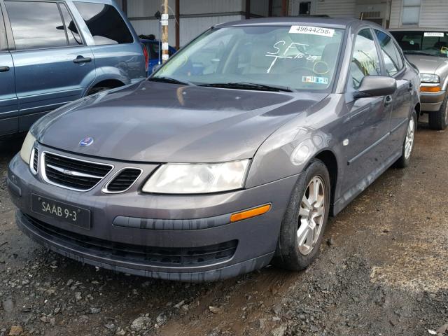 YS3FB49S751020109 - 2005 SAAB 9-3 LINEAR GRAY photo 2