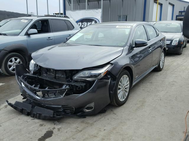 4T1BD1EB4FU044691 - 2015 TOYOTA AVALON HYB GRAY photo 2