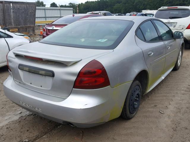 2G2WP552181125011 - 2008 PONTIAC GRAND PRIX SILVER photo 4