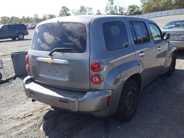 3GNDA13D67S532544 - 2007 CHEVROLET HHR LS Gris foto 4
