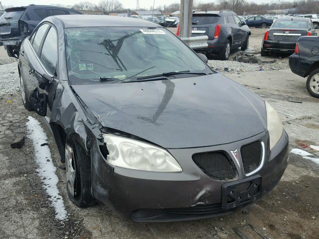 1G2ZF55B164201733 - 2006 PONTIAC G6 SE GRAY photo 1