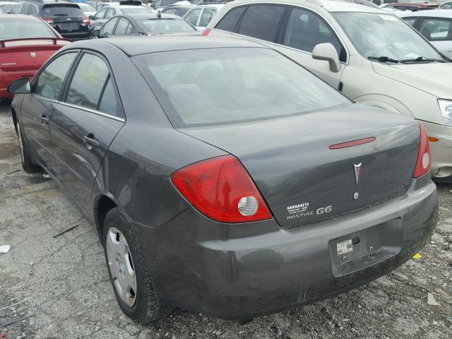 1G2ZF55B164201733 - 2006 PONTIAC G6 SE GRAY photo 3