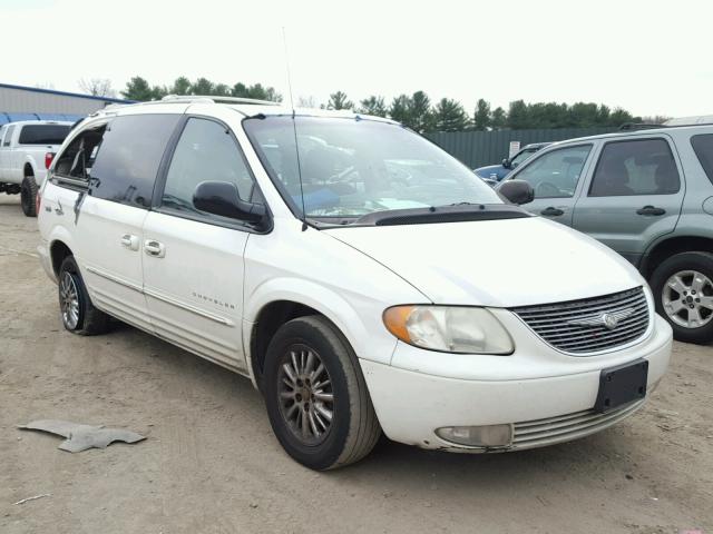 2C8GP64L21R122219 - 2001 CHRYSLER TOWN & COU WHITE photo 1