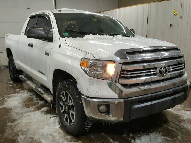 5TFUY5F14GX516337 - 2016 TOYOTA TUNDRA DOU WHITE photo 1