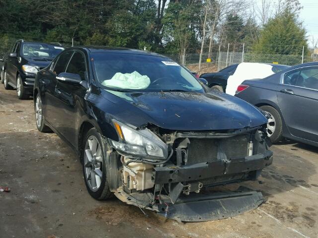 1N4AA5AP0BC862250 - 2011 NISSAN MAXIMA S BLACK photo 1