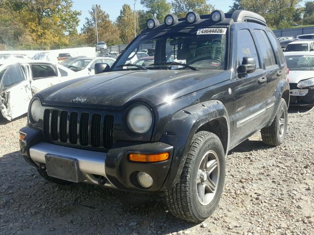 1J4GL38K64W159602 - 2004 JEEP LIBERTY RE BLACK photo 2
