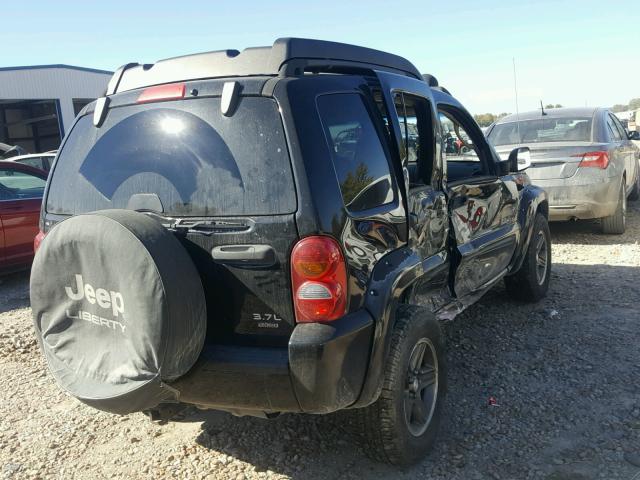 1J4GL38K64W159602 - 2004 JEEP LIBERTY RE BLACK photo 4