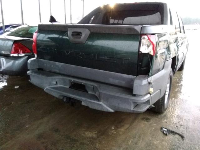 3GNEC13T02G352980 - 2002 CHEVROLET AVALANCHE GREEN photo 4