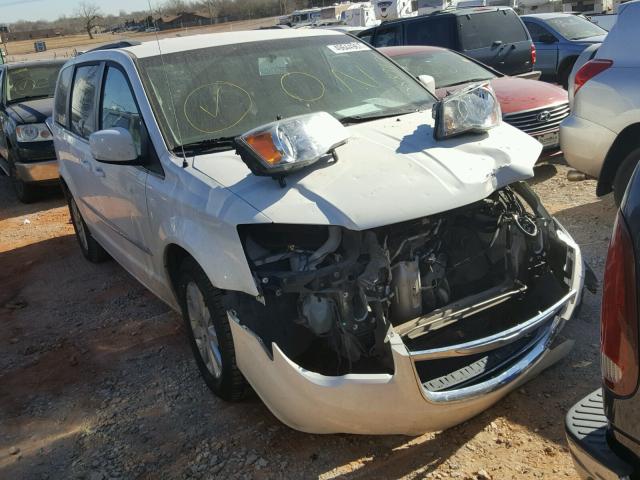 2C4RC1BG4DR588947 - 2013 CHRYSLER TOWN & COU WHITE photo 1