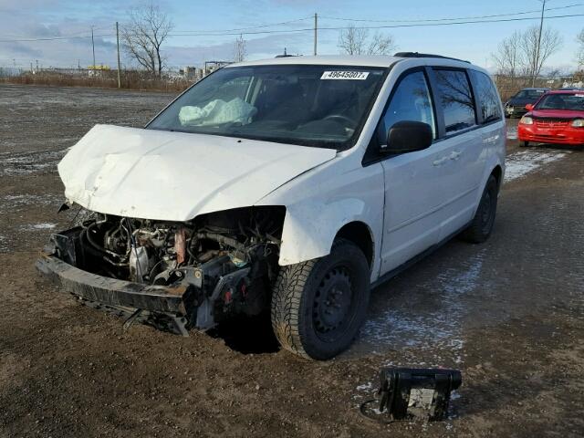 2C4RDGBG4CR396944 - 2012 DODGE GRAND CARA WHITE photo 2