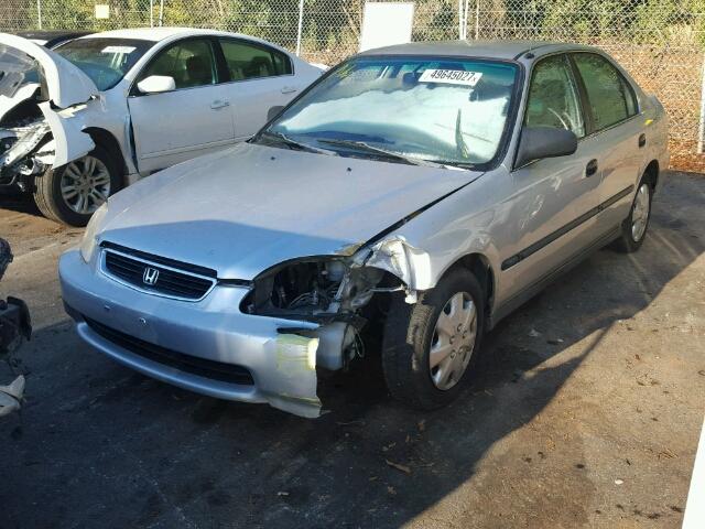 2HGEJ6671WH599250 - 1998 HONDA CIVIC LX SILVER photo 2