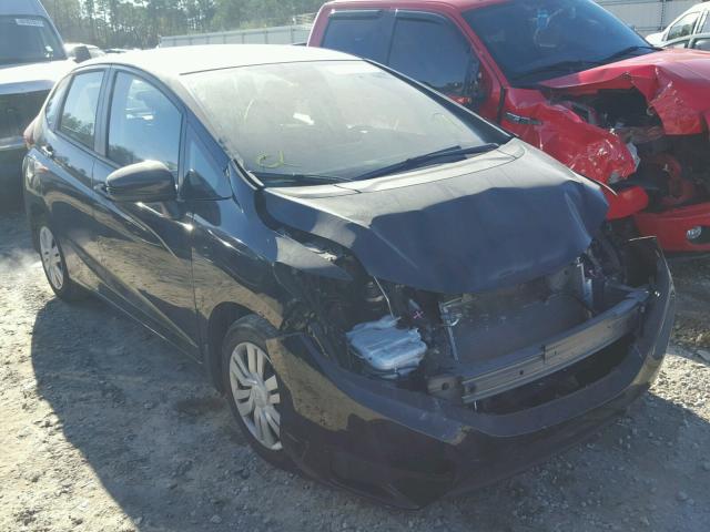 JHMGK5H52GX015332 - 2016 HONDA FIT LX BLACK photo 1