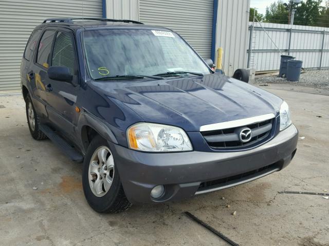 4F2CZ06103KM24063 - 2003 MAZDA TRIBUTE ES BLUE photo 1