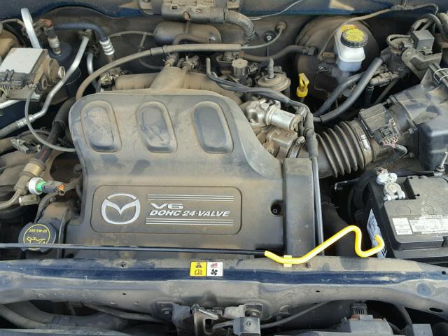 4F2CZ06103KM24063 - 2003 MAZDA TRIBUTE ES BLUE photo 7