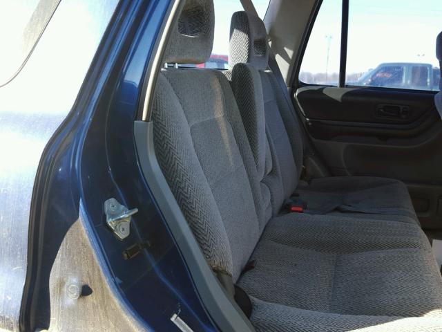 JHLRD1850VC032828 - 1997 HONDA CR-V LX BLUE photo 6