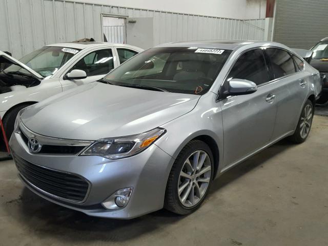 4T1BK1EB2FU161353 - 2015 TOYOTA AVALON XLE SILVER photo 2