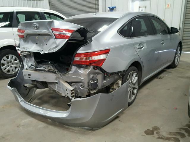 4T1BK1EB2FU161353 - 2015 TOYOTA AVALON XLE SILVER photo 4