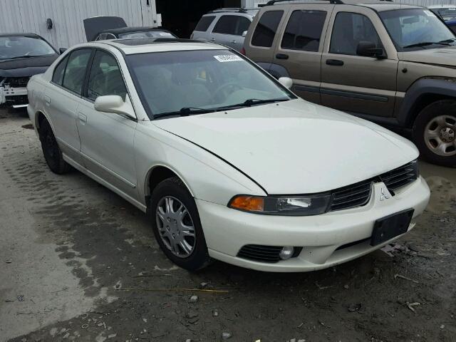 4A3AA46G93E202837 - 2003 MITSUBISHI GALANT ES WHITE photo 1