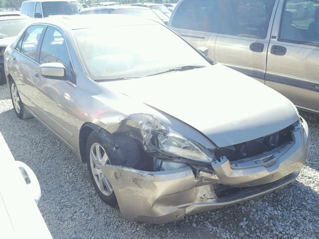 1HGCM66525A015416 - 2005 HONDA ACCORD EX BEIGE photo 1