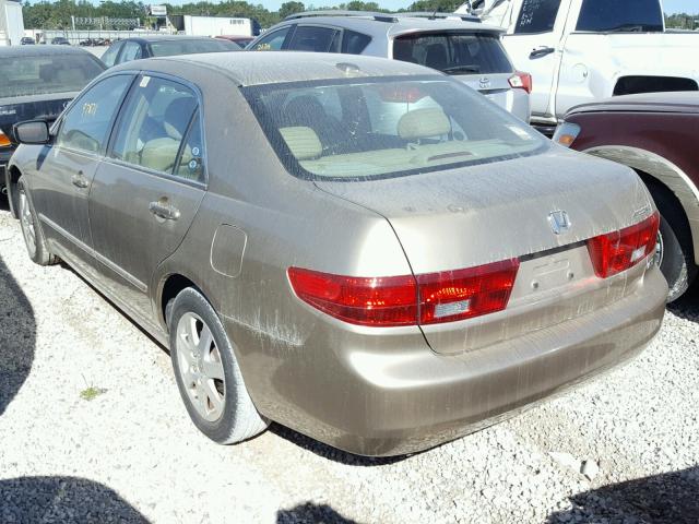 1HGCM66525A015416 - 2005 HONDA ACCORD EX BEIGE photo 3