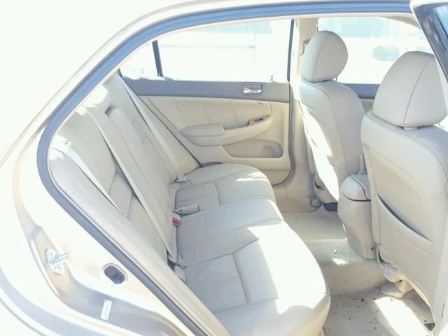 1HGCM66525A015416 - 2005 HONDA ACCORD EX BEIGE photo 6