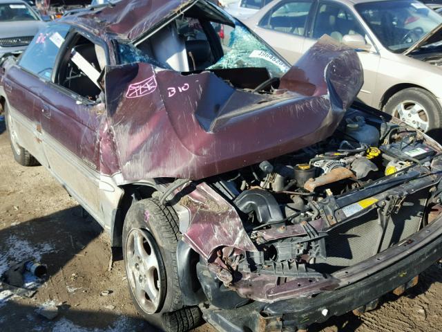 4S3BG6855X7604913 - 1999 SUBARU LEGACY OUT MAROON photo 9