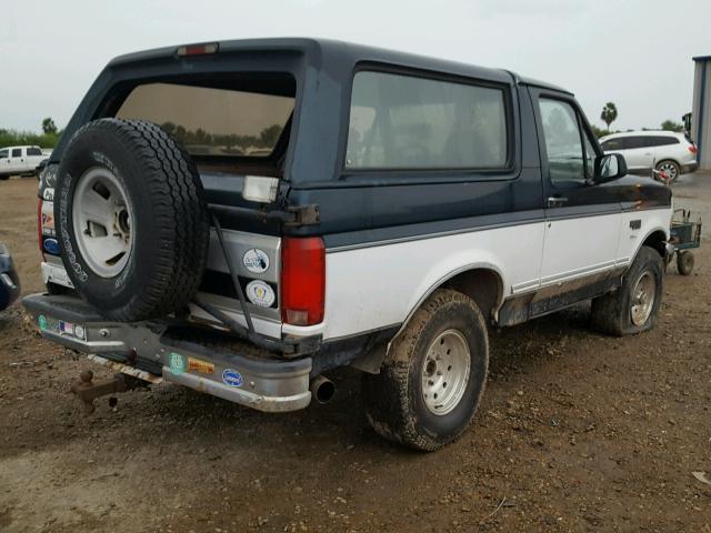 1FMEU15N5RLB48530 - 1994 FORD BRONCO U10 TWO TONE photo 4