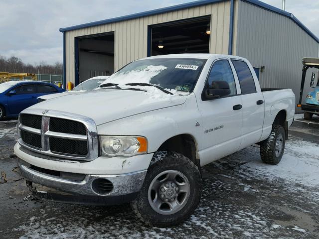 3D7KS28C55G848252 - 2005 DODGE RAM 2500 S Ağ foto 2