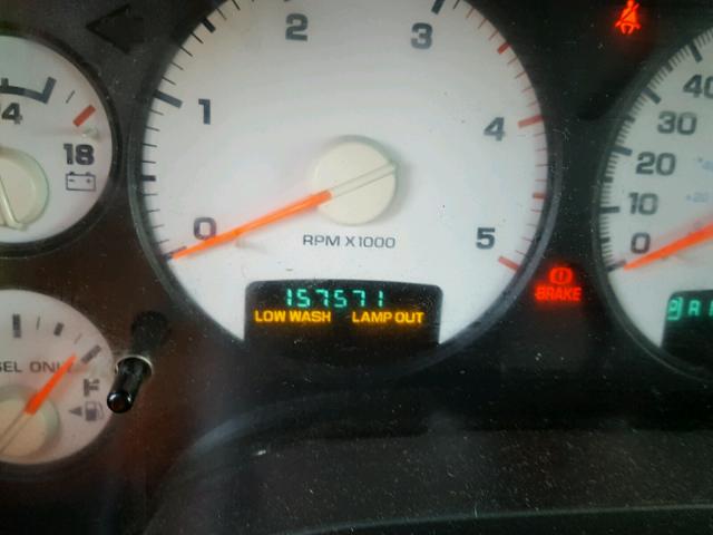 3D7KS28C55G848252 - 2005 DODGE RAM 2500 S Ağ foto 8