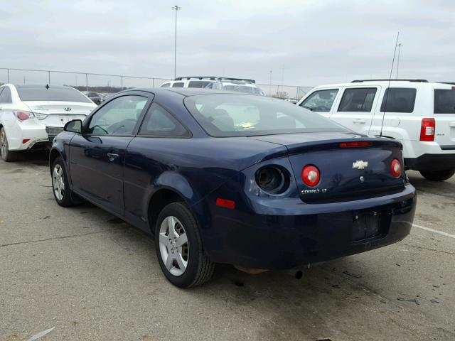 1G1AL18F387292619 - 2008 CHEVROLET COBALT LT BLUE photo 3