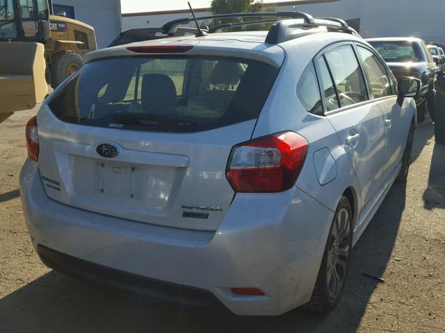 JF1GPAL6XEH300109 - 2014 SUBARU IMPREZA SP WHITE photo 4