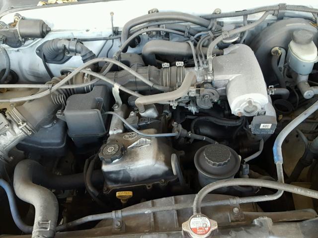 5TEGM92N71Z796781 - 2001 TOYOTA TACOMA DOU WHITE photo 7