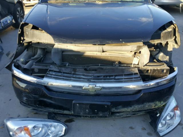 1G1ZS52F55F330939 - 2005 CHEVROLET MALIBU BLACK photo 9