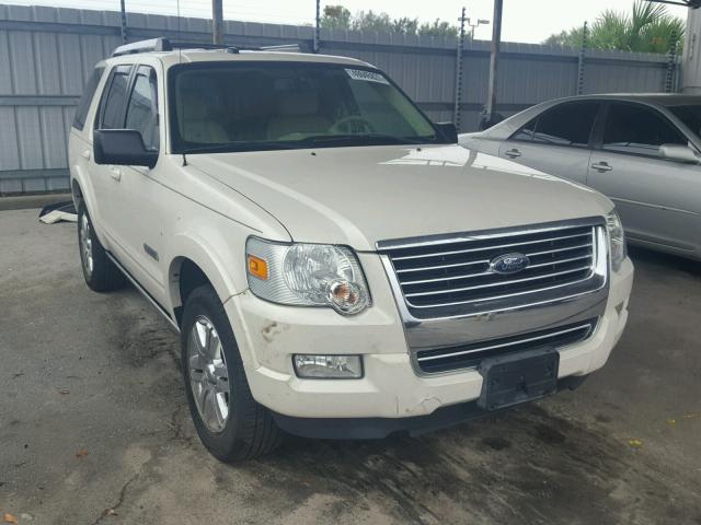 1FMEU65E98UA46539 - 2008 FORD EXPLORER L WHITE photo 1