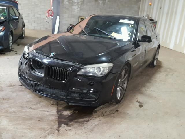 WBAKC6C51AC393840 - 2010 BMW 750 I BLACK photo 2