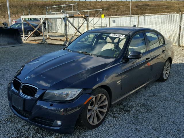 WBAPK73539A453140 - 2009 BMW 328 XI BLUE photo 2