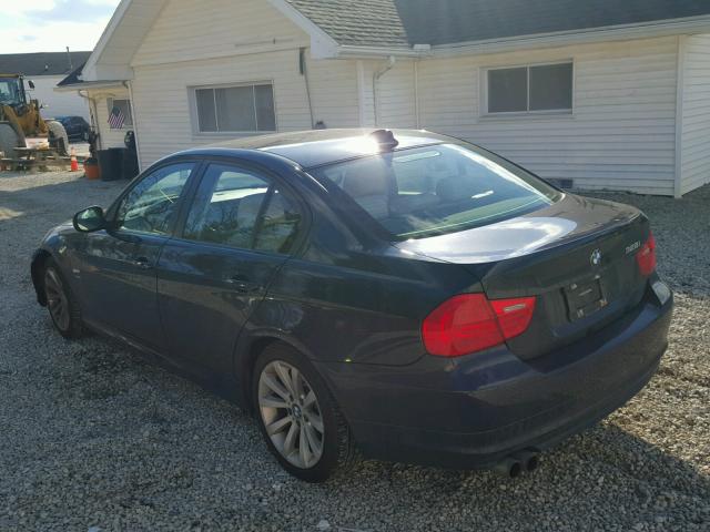 WBAPK73539A453140 - 2009 BMW 328 XI BLUE photo 3