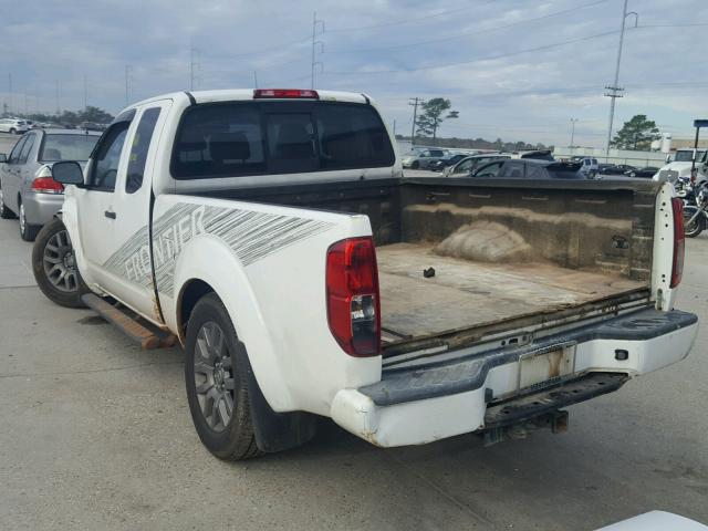 1N6AD0CU9CC458305 - 2012 NISSAN FRONTIER S WHITE photo 3